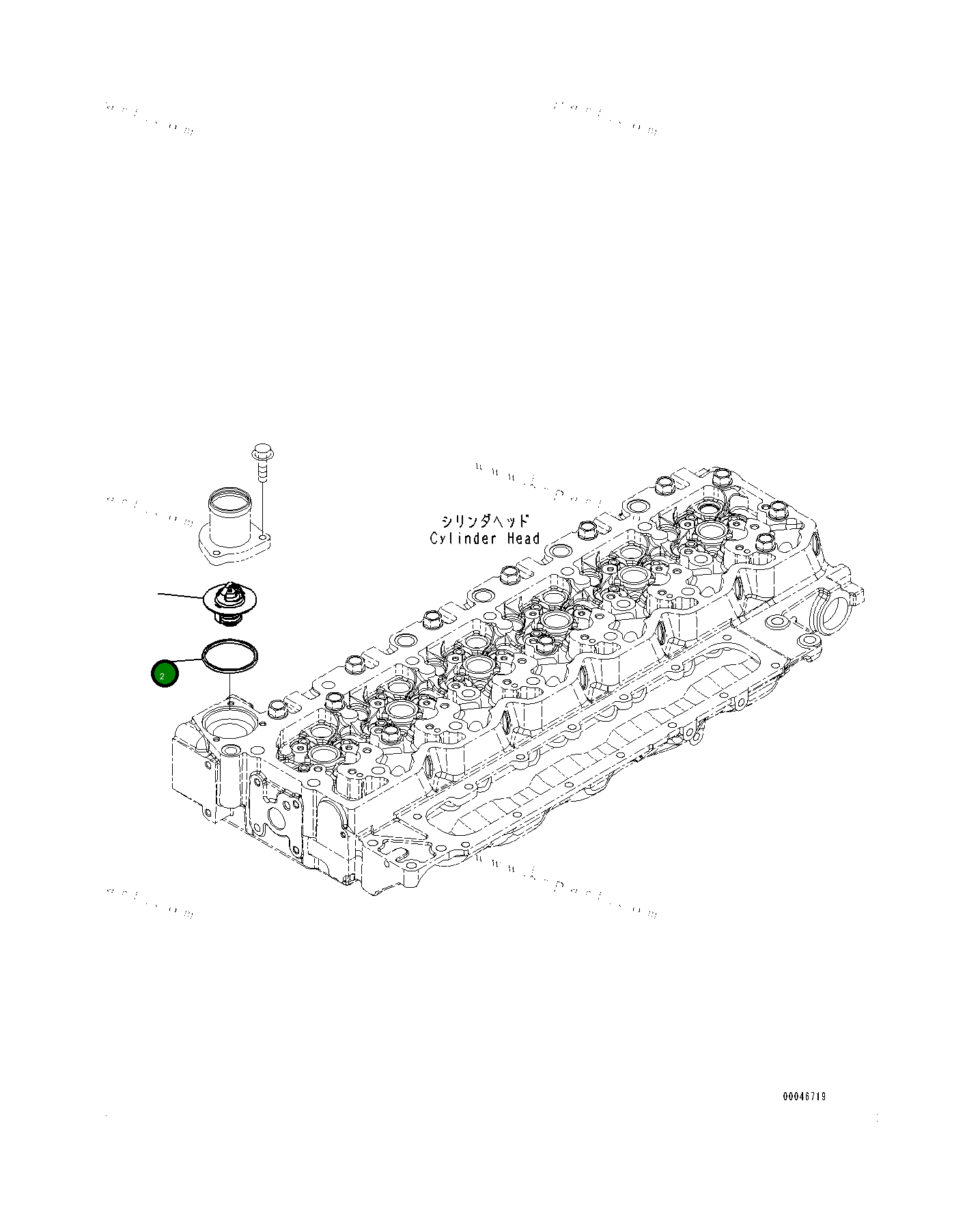 Уплотнение 6754616230 Komatsu