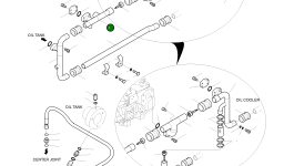 Труба 2140-1212 Komatsu