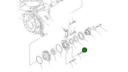 Уплотнение 56B-22-11760 Komatsu