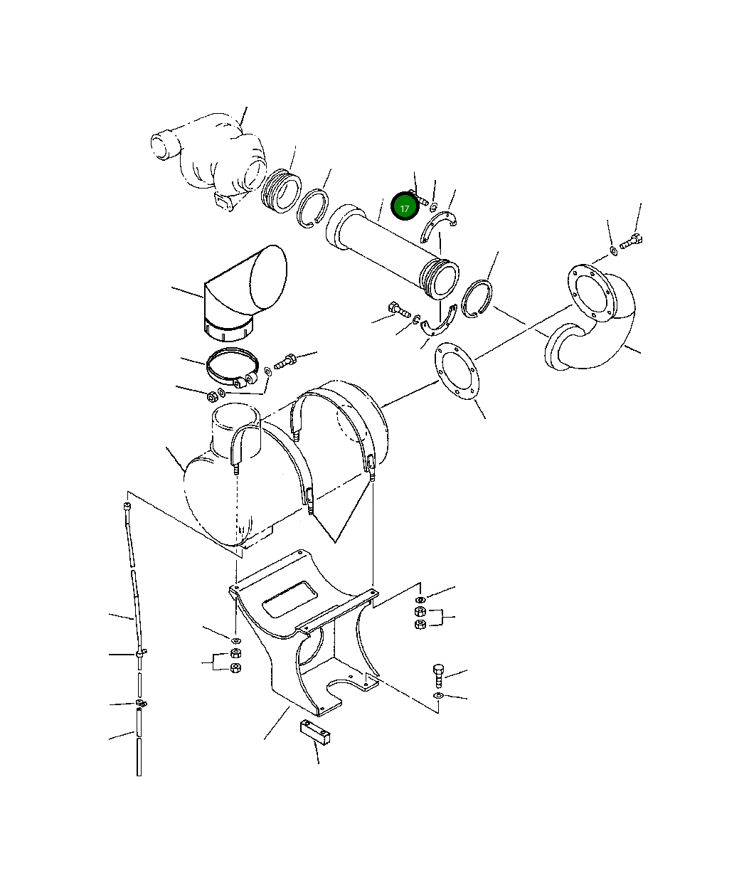 Трубка 209-01-12110 Komatsu