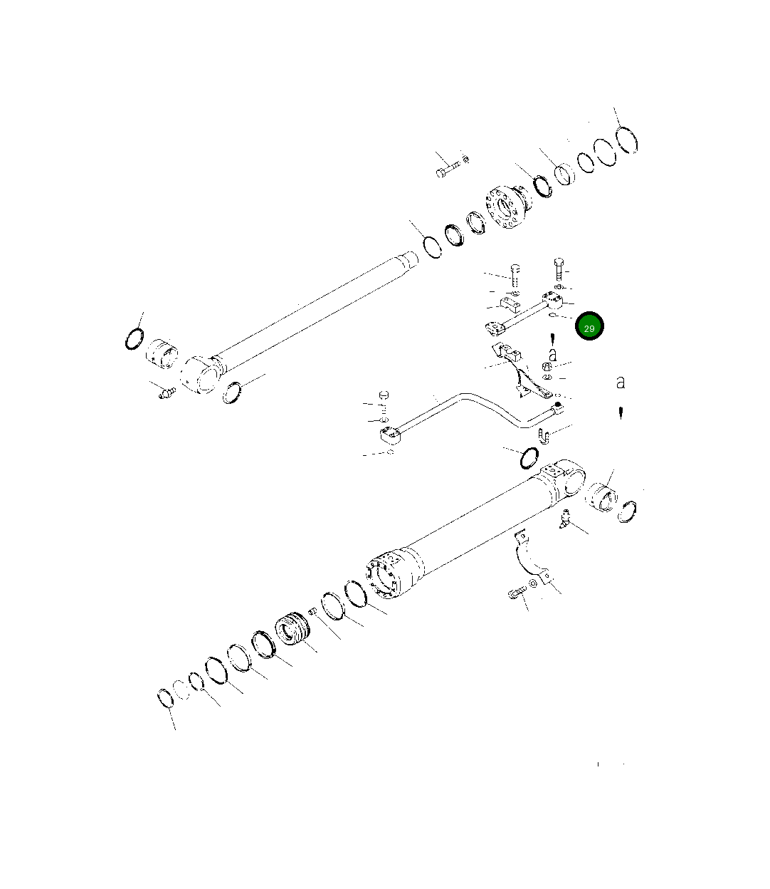 Трубка 707-86-56010 Komatsu