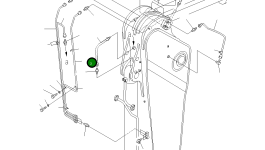 Трубка 209-70-75351 Komatsu