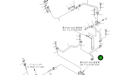 Трубка 209-64-12331 Komatsu