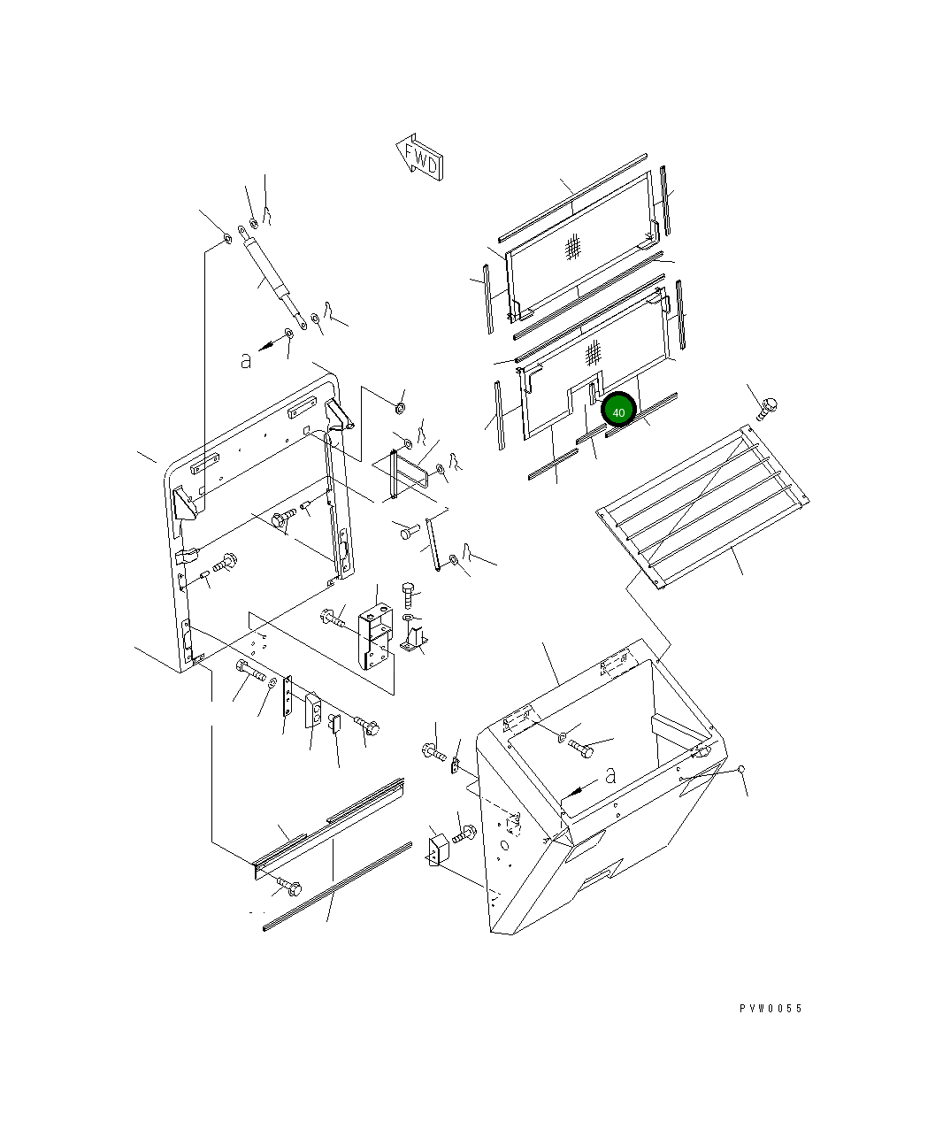Уплотнение 426-54-16440 Komatsu