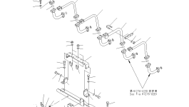 Трубка 208-62-65320 Komatsu