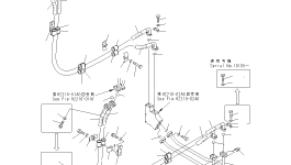 Трубка 19M-61-31230 Komatsu