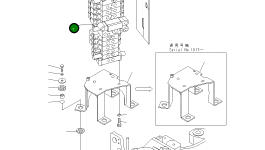 Управляющий клапан 723-29-50601 Komatsu