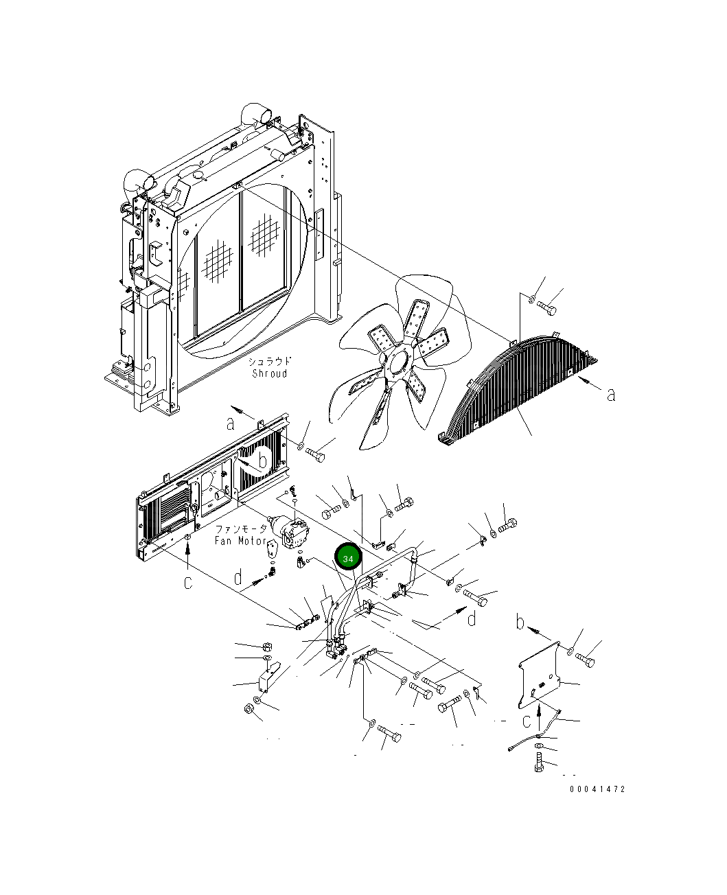 Трубка 209-03-41851 Komatsu