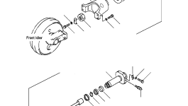 Цилиндр 208-30-61410 Komatsu