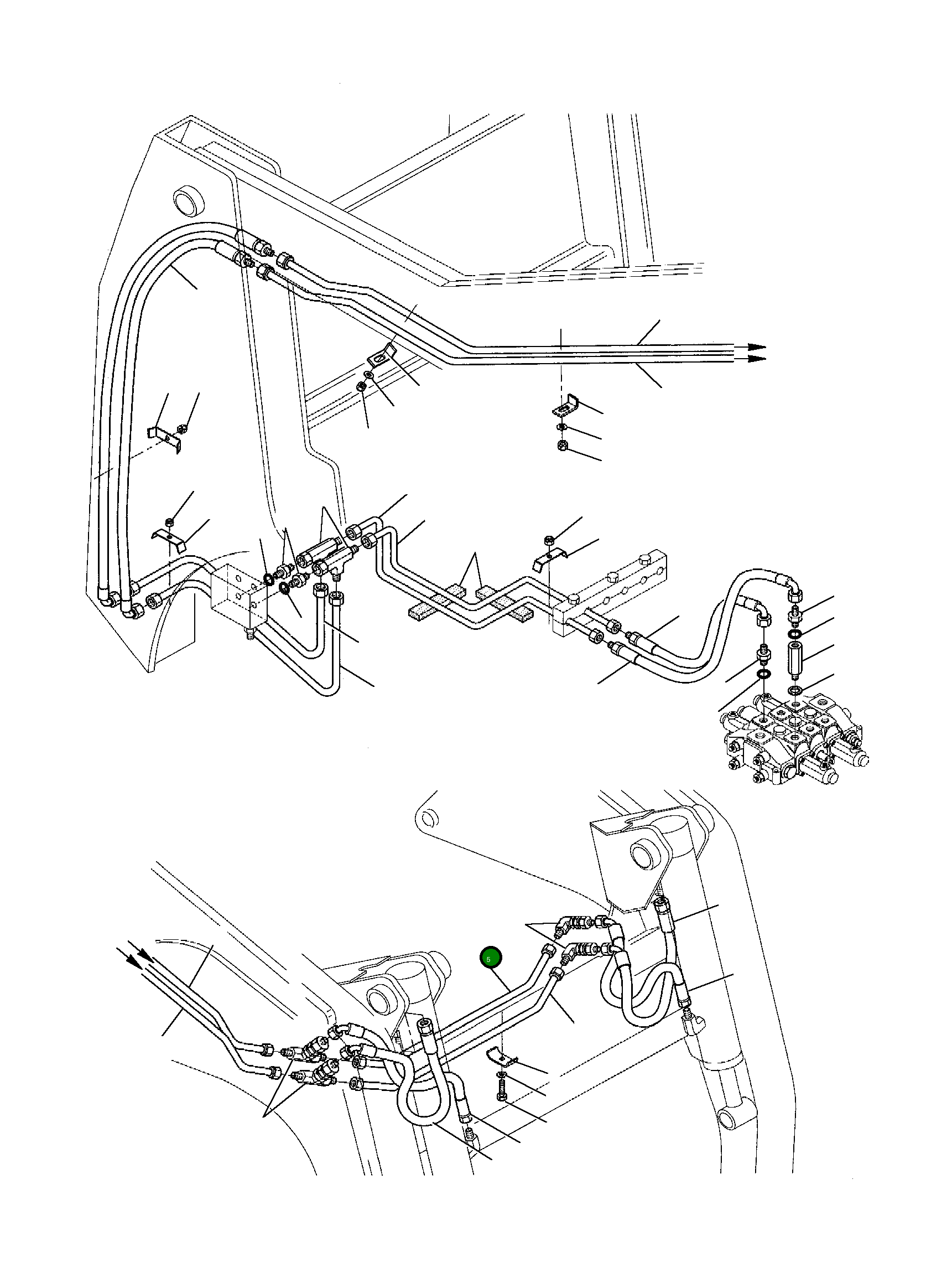 Труба 338810071 Komatsu