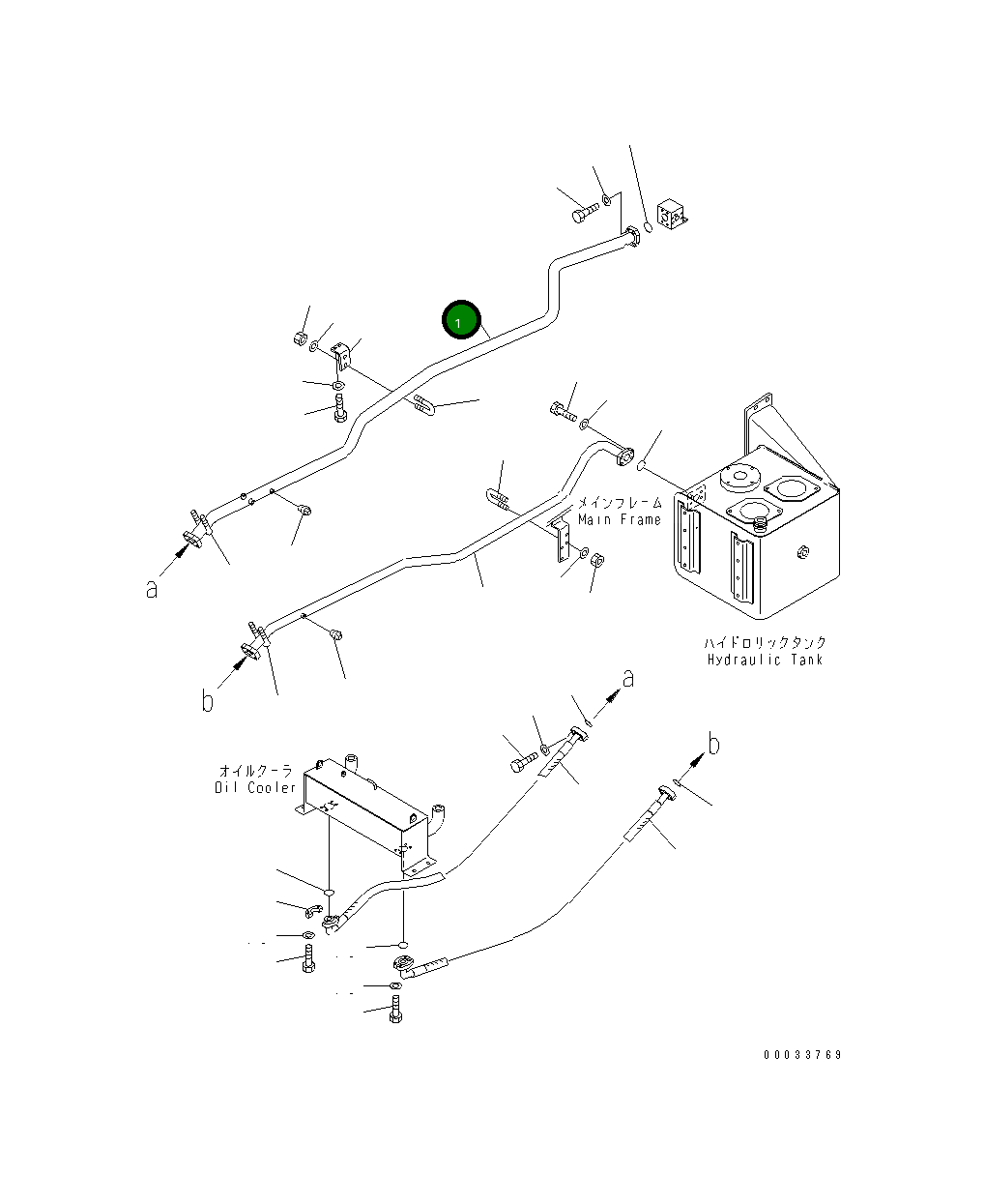 Трубка 567-61-72231 Komatsu