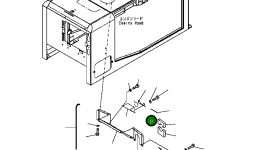 Уплотнение 419-54-B5870 Komatsu