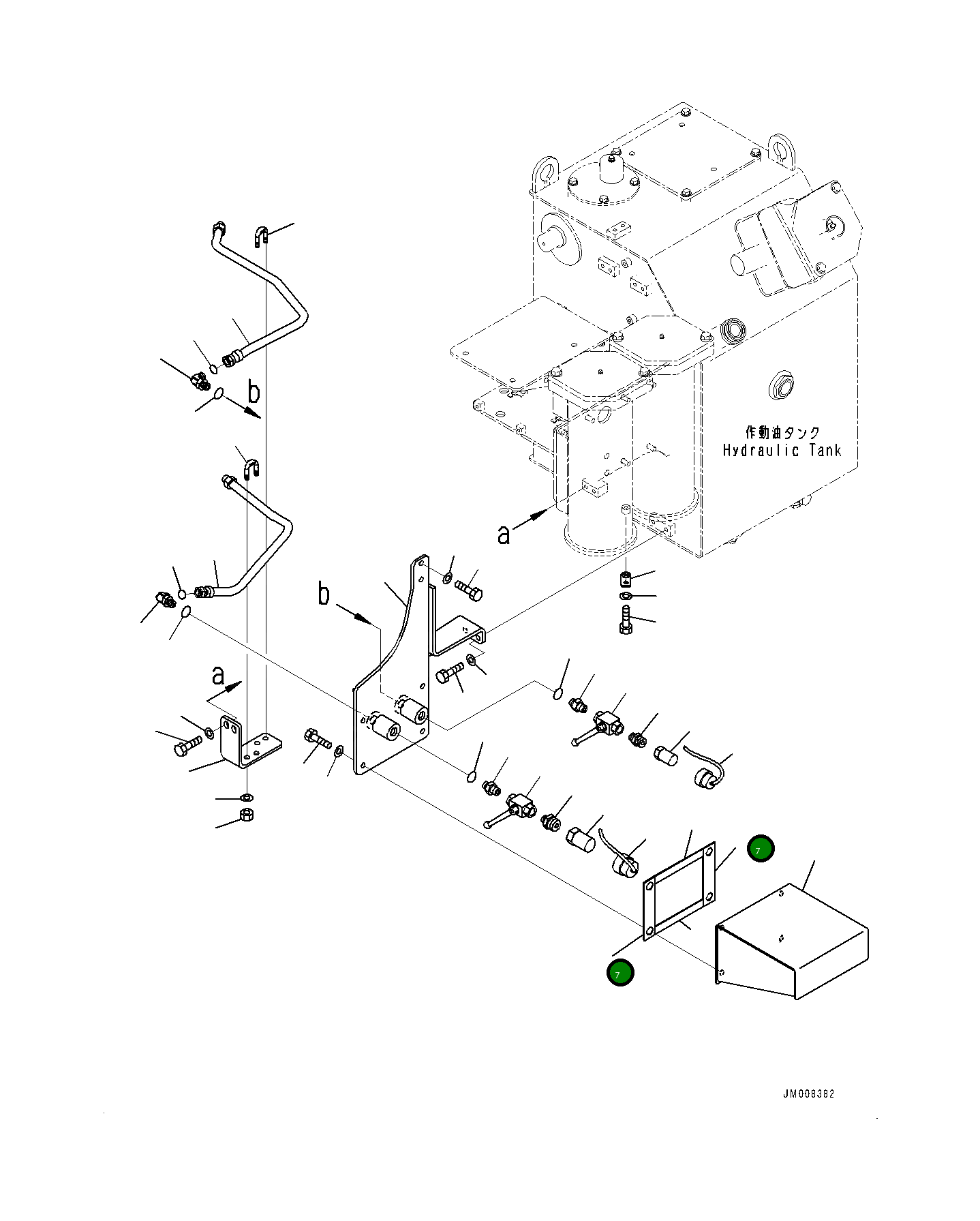 Уплотнение 561-87-8A110 Komatsu