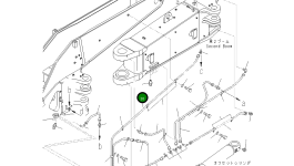 Трубка 208-70-64710 Komatsu