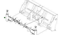 Цилиндр 4918394M91 Komatsu