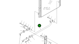 Трубка 209-64-11731 Komatsu