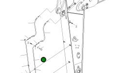 Трубка 208-62-75310 Komatsu