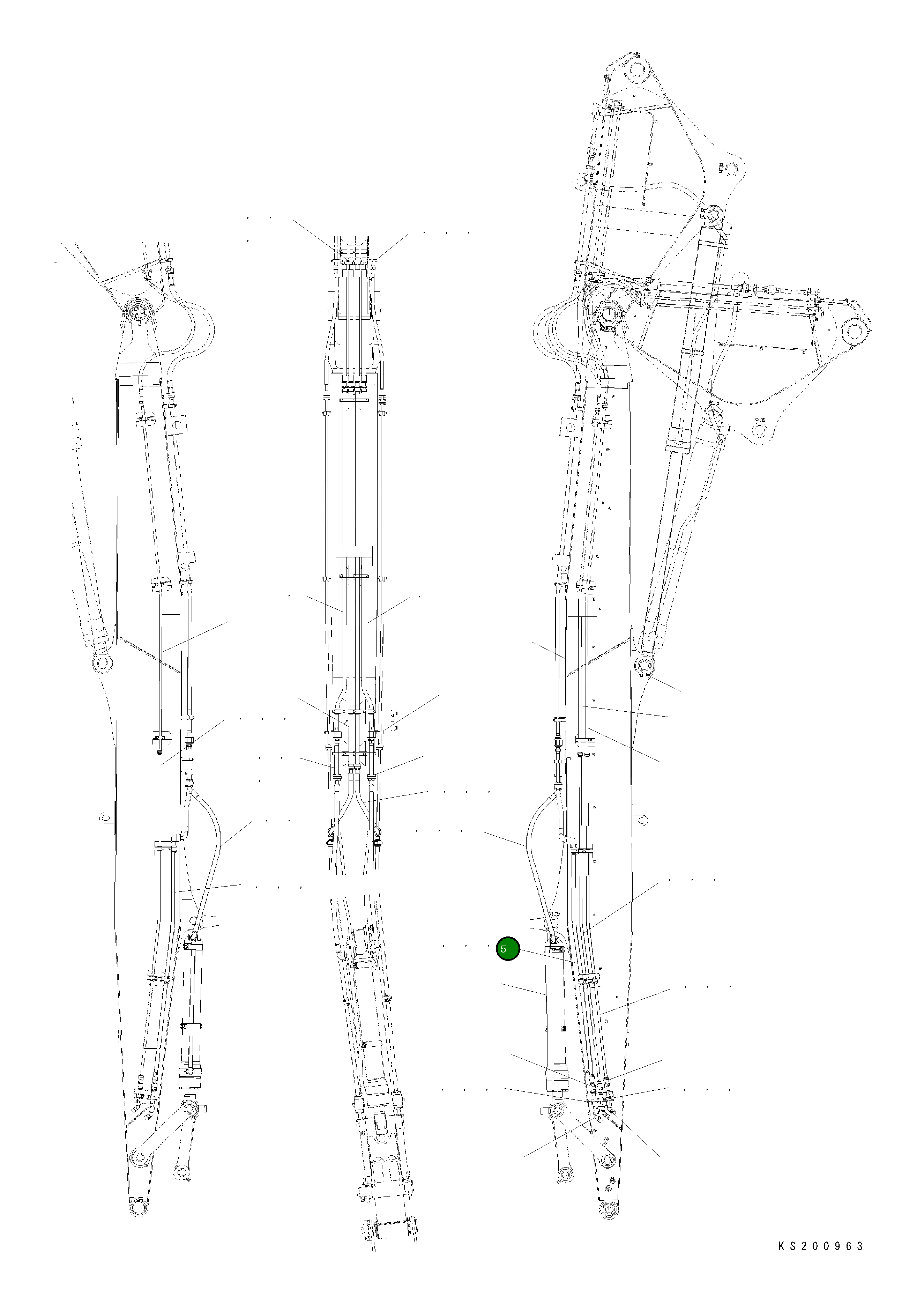 Трубка 208-62-87210 Komatsu
