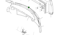 Труба 22E-54-21120 Komatsu