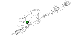 Трубка 6215-21-1510 Komatsu