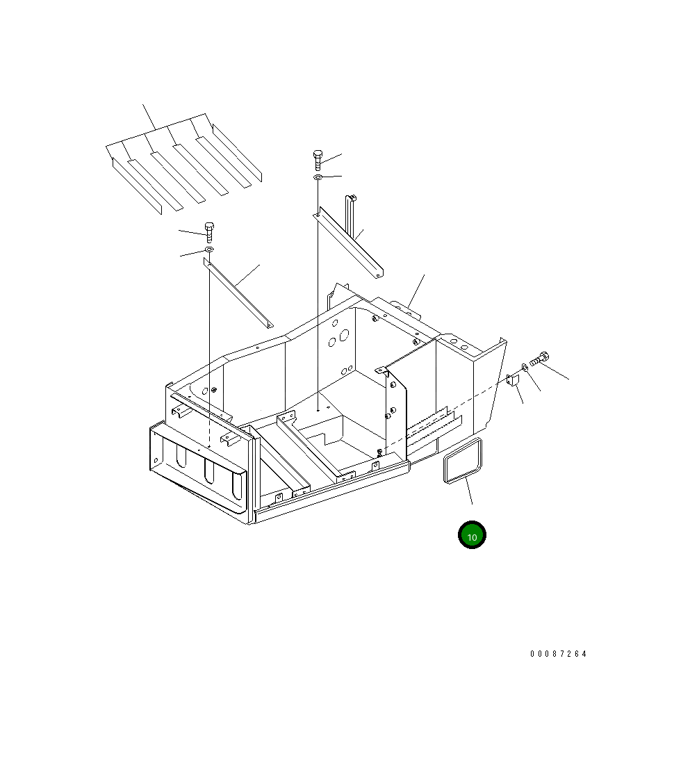 Уплотнение 418-54-21710 Komatsu