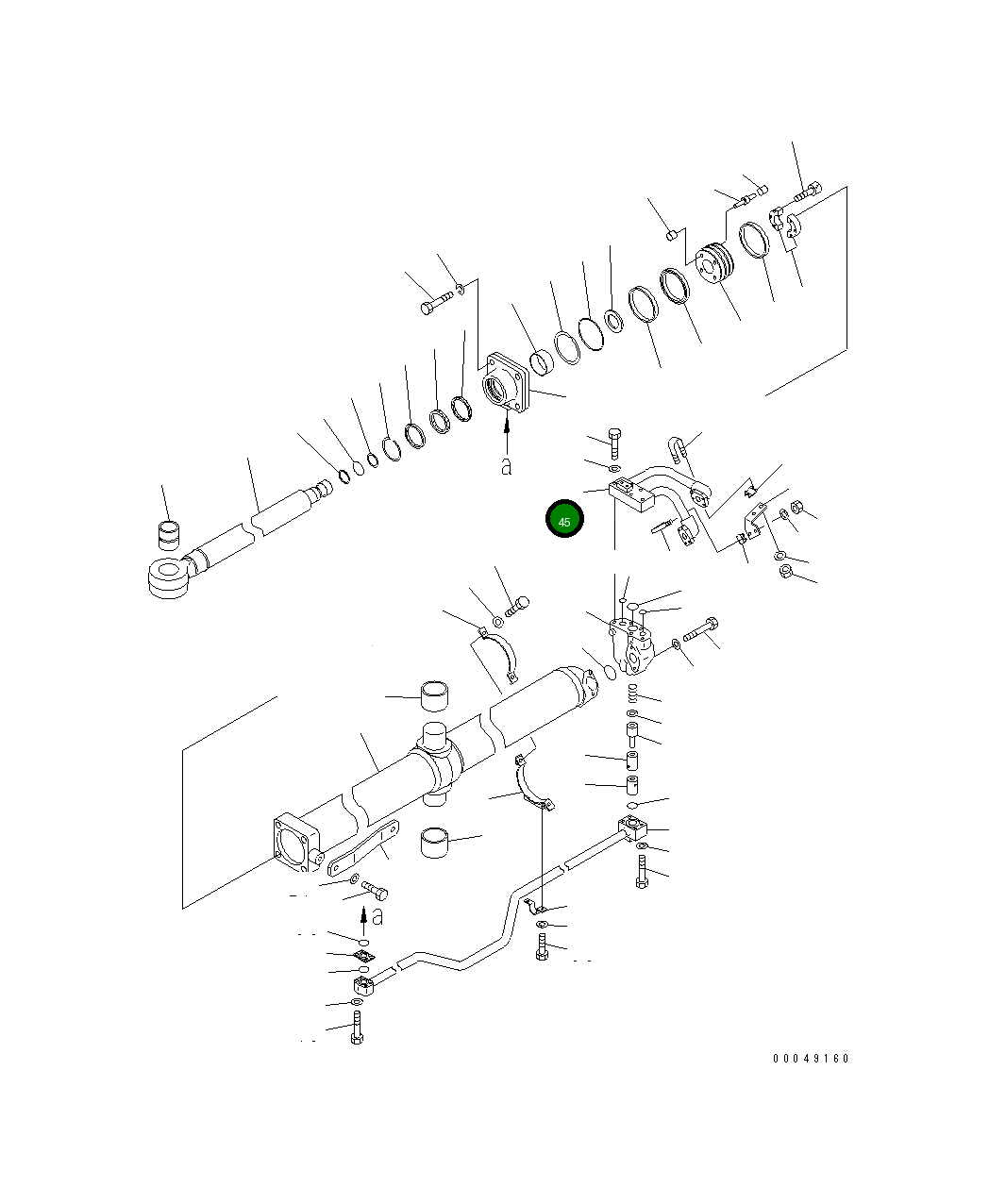 Трубка 707-86-13710 Komatsu