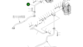 Трубка 209-62-73130 Komatsu