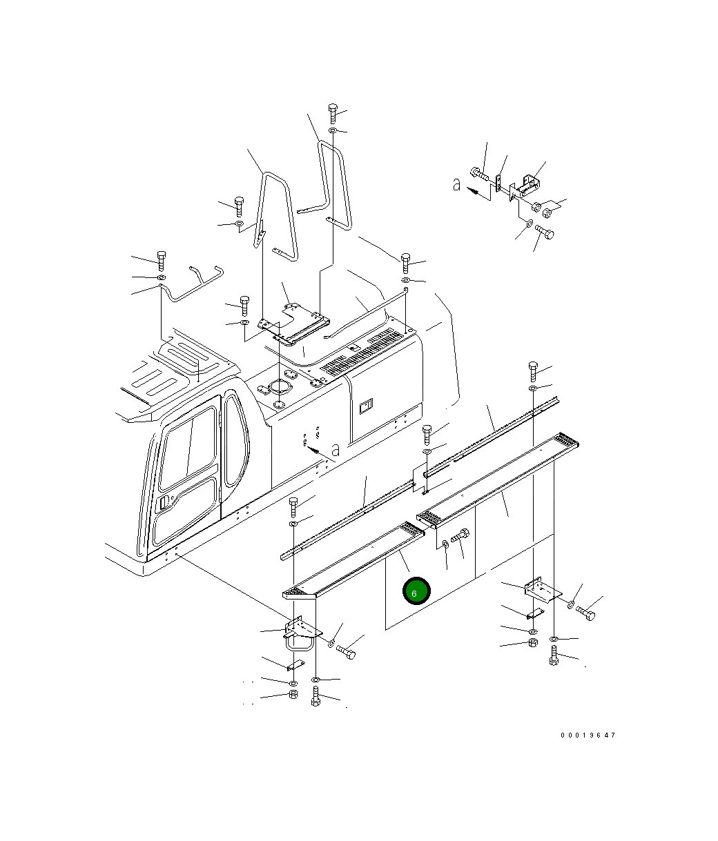 Ступень 208-54-62860 Komatsu