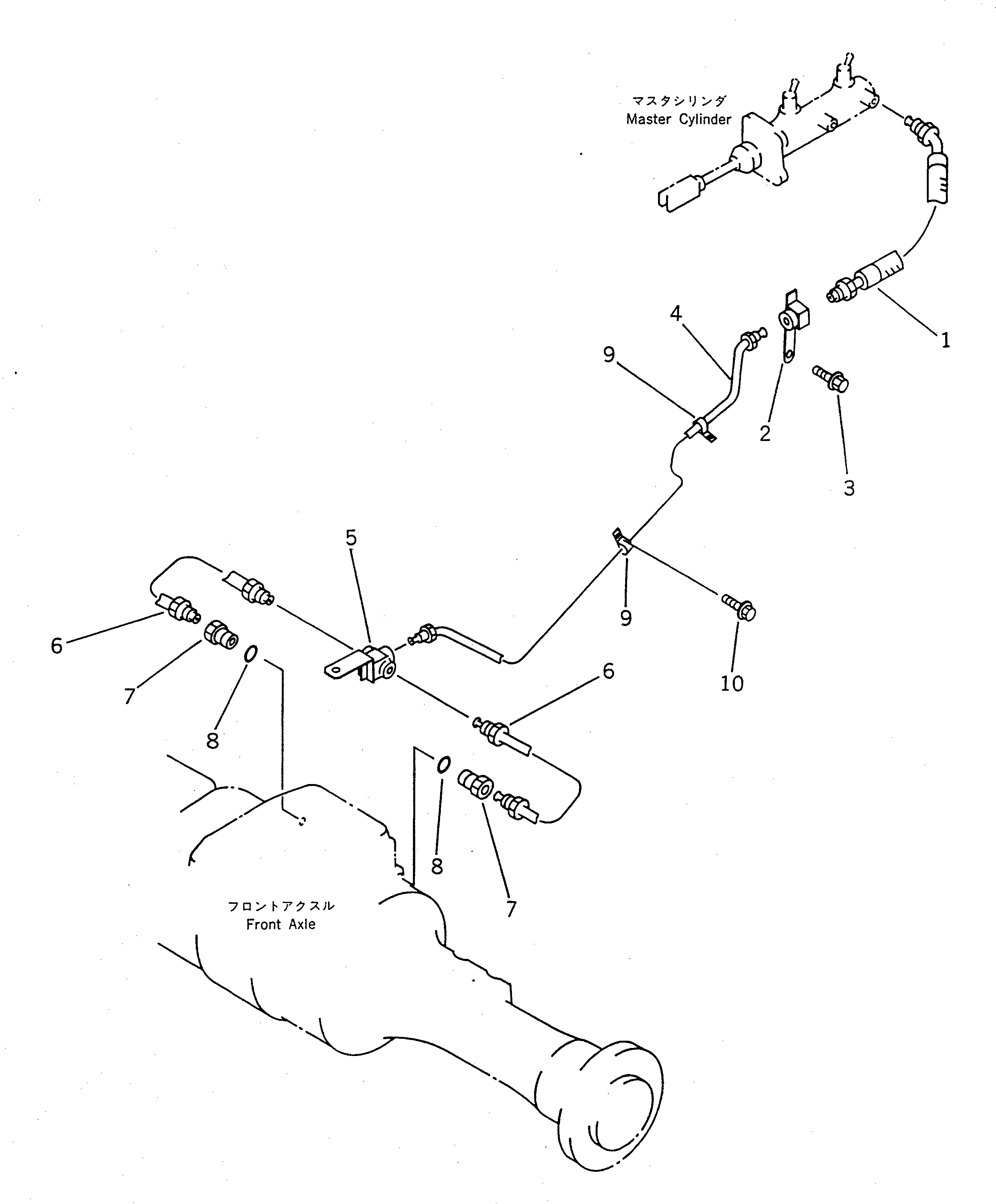 Шланг 415-43-17642 Komatsu