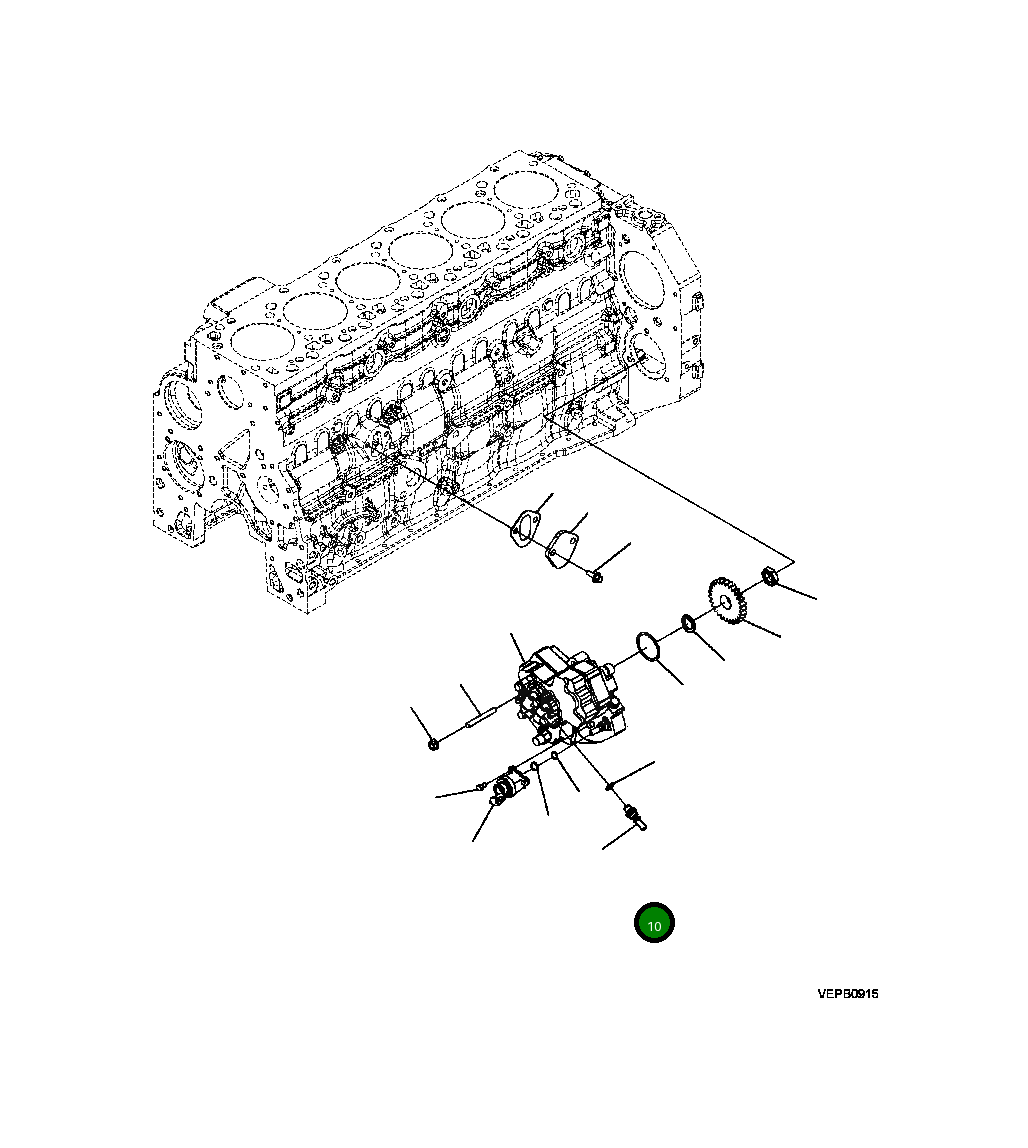 Уплотнение 6755-71-1240 Komatsu