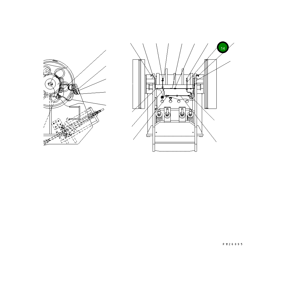 Трубка 8248-70-5960 Komatsu