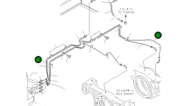 Трубка 426-46-26122 Komatsu