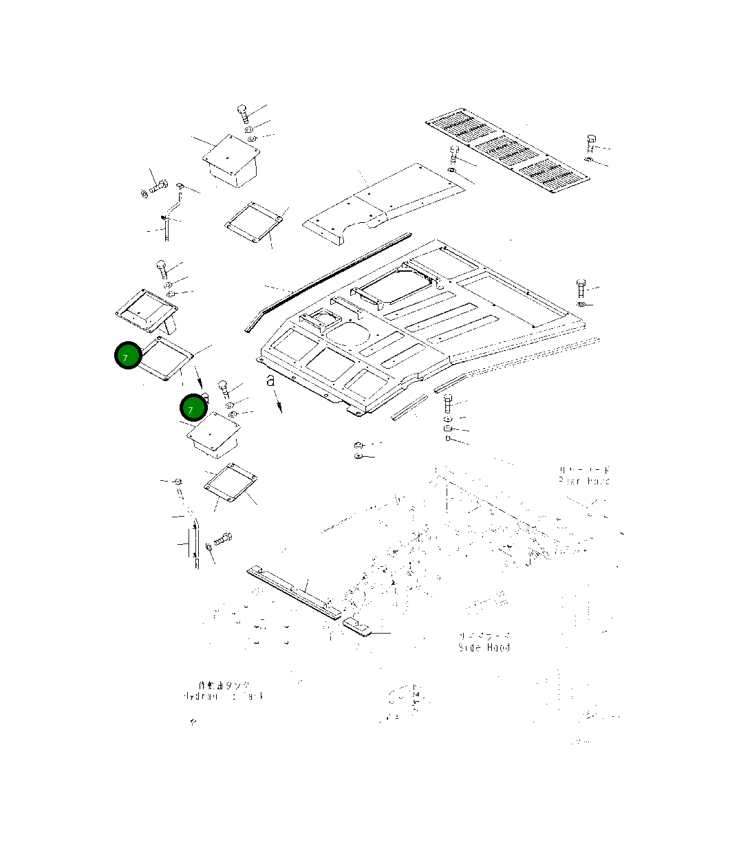 Уплотнение 425-54-52980 Komatsu