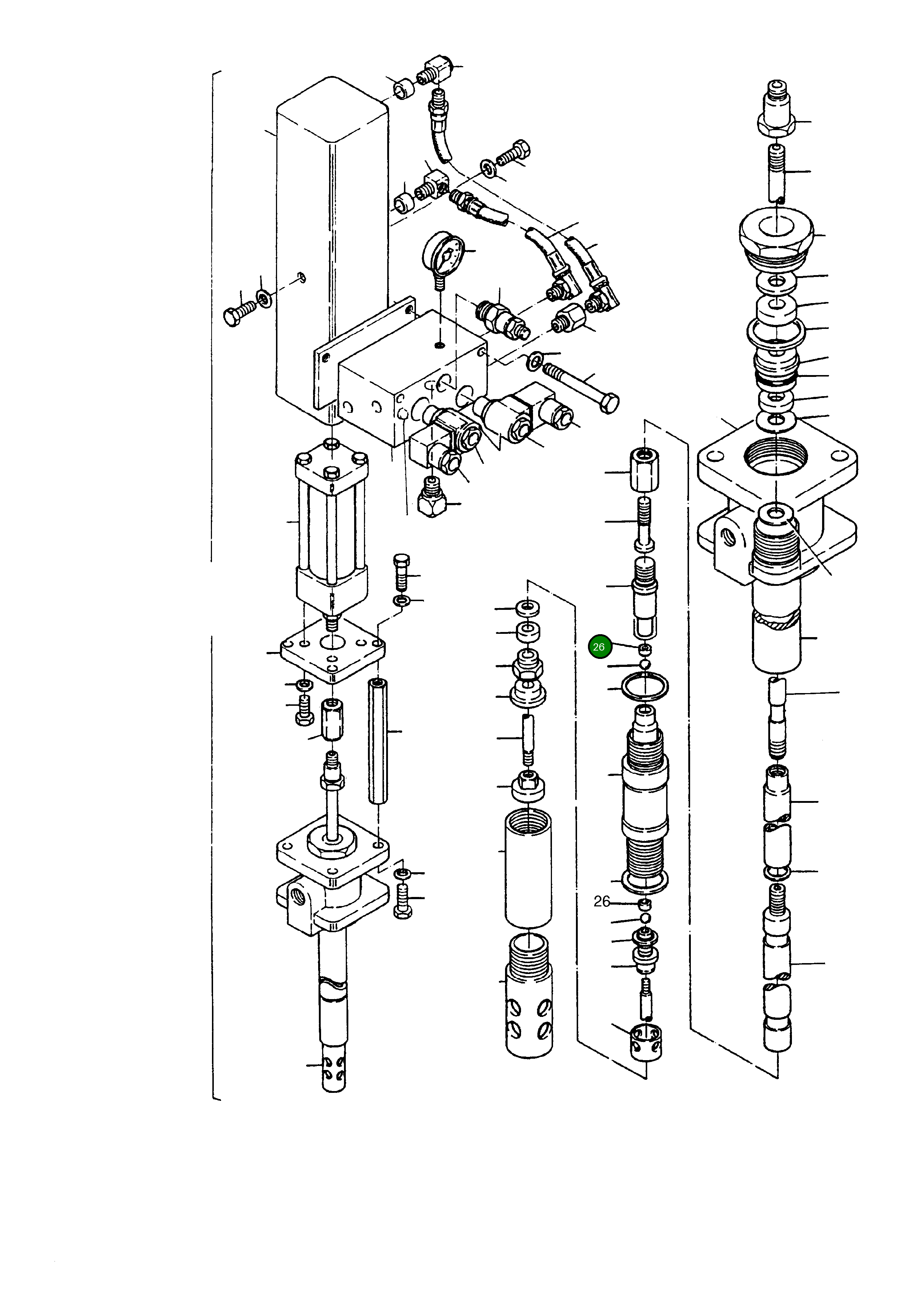 Фиксатор шарика 698 248 73 Komatsu