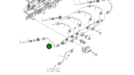 Трубка 6745-71-4110 Komatsu