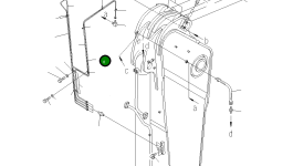 Трубка 209-70-75891 Komatsu
