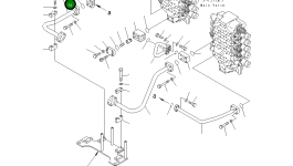 Трубка 209-62-76610 Komatsu