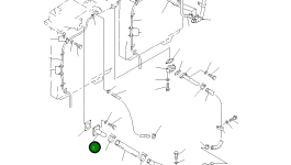 Трубка 209-03-51241 Komatsu