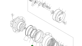 Уплотнительное кольцо PPS-W-3X12 Komatsu