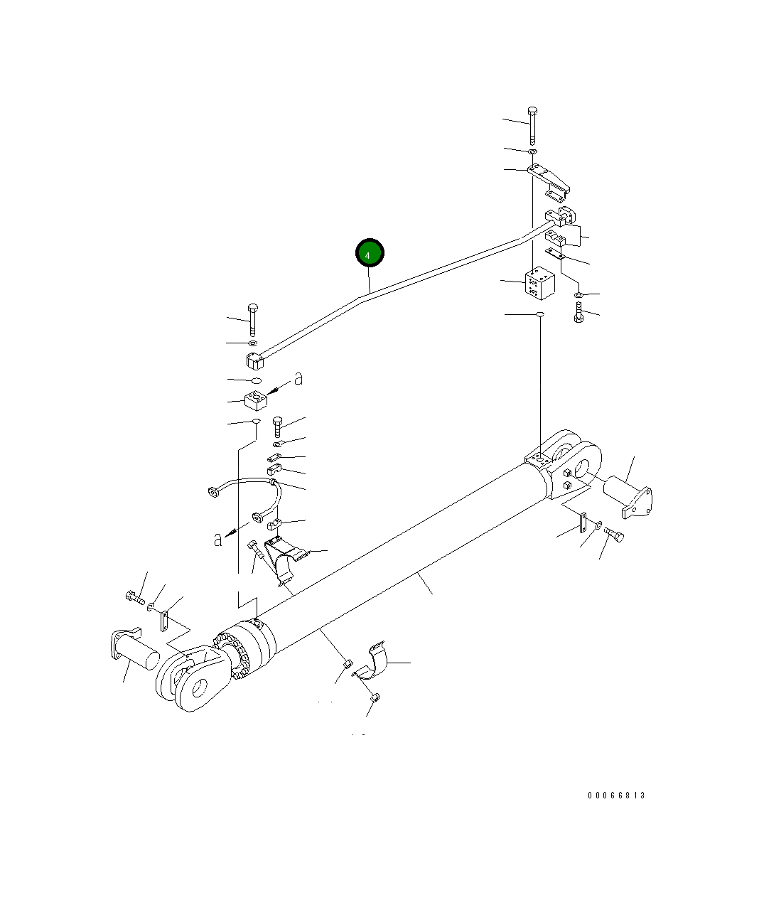 Трубка DM94545640 Komatsu