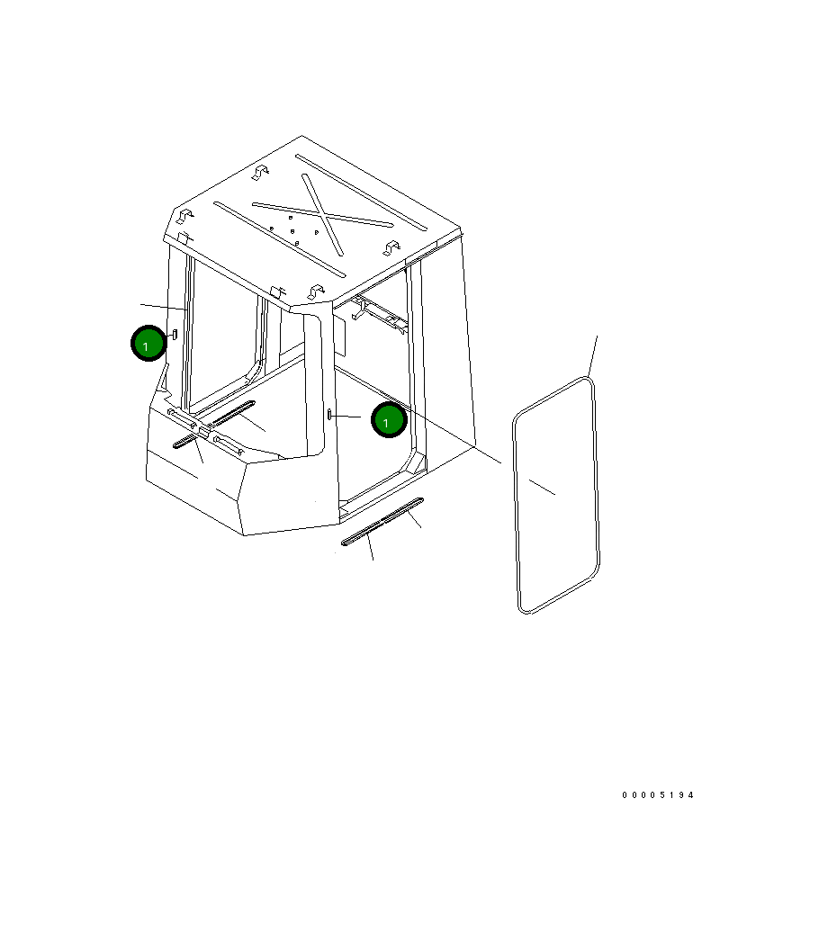 Уплотнение 426-56-21860 Komatsu