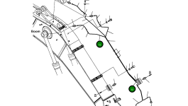 Трубка 208-70-41310 Komatsu