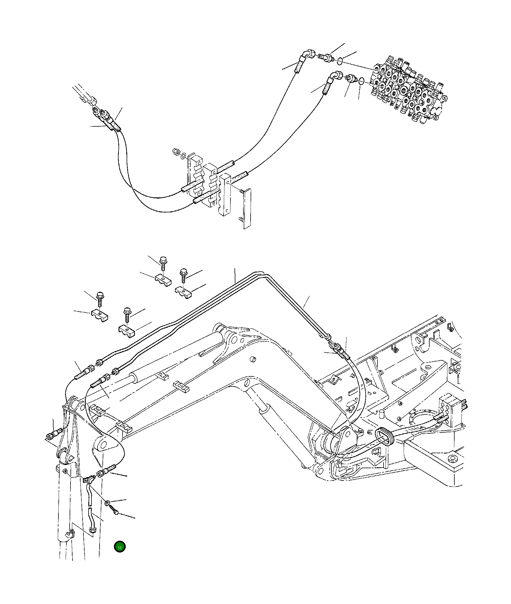 Труба 3F3093053 Komatsu