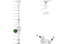 Управляющий клапан 700-82-39001 Komatsu