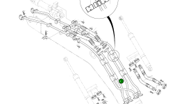 Труба 2140-1302 Komatsu