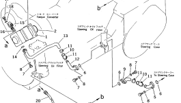 Трубка 145-49-53130 Komatsu