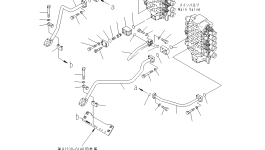 Трубка 209-62-73310 Komatsu