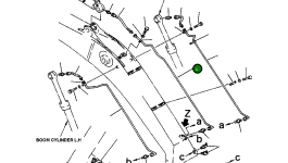 Трубка 208-70-66330 Komatsu