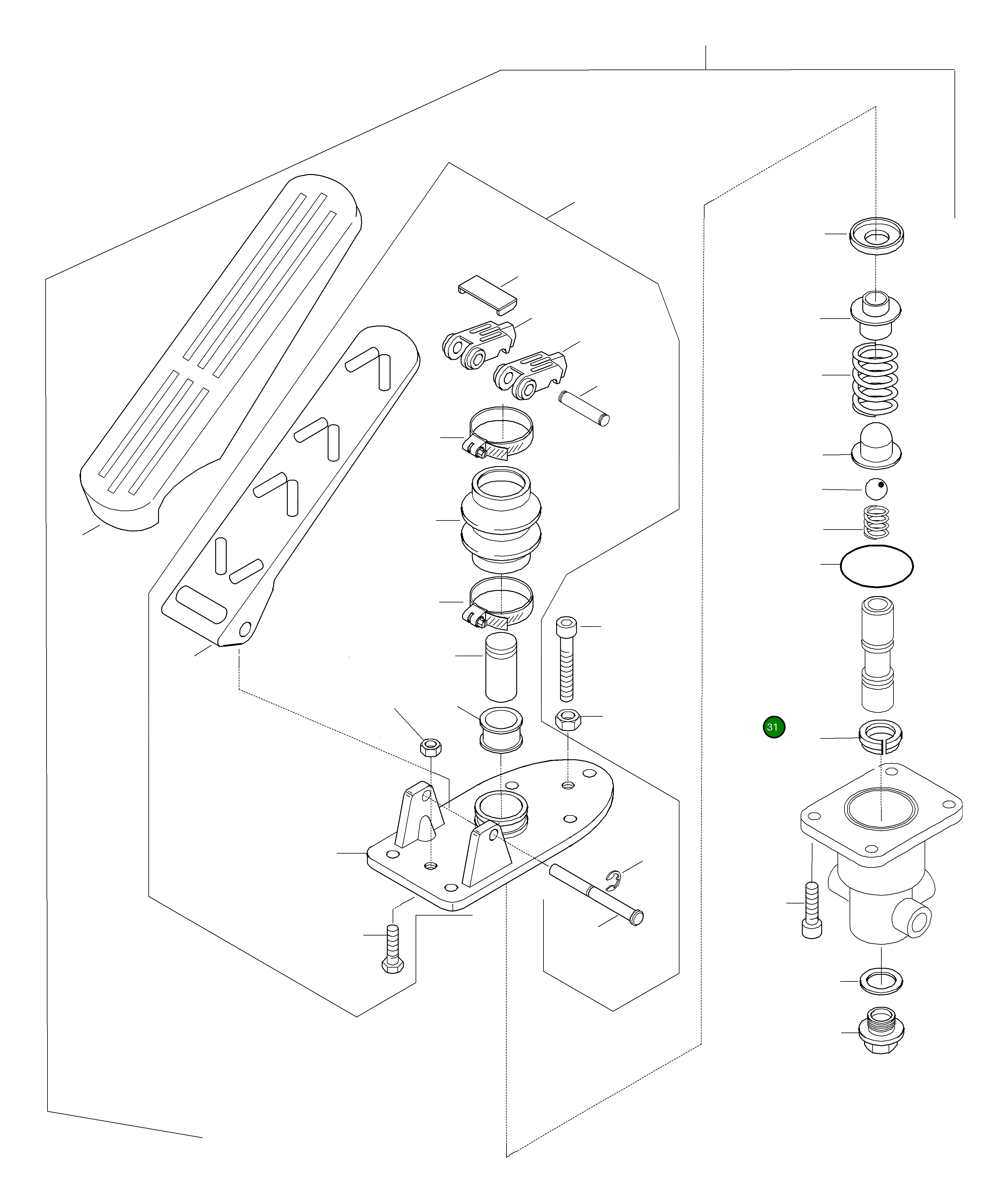 Уплотнение 423-43-H0P12 Komatsu