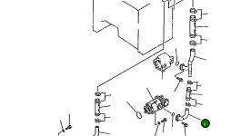 Трубка 421-62-A4150 Komatsu